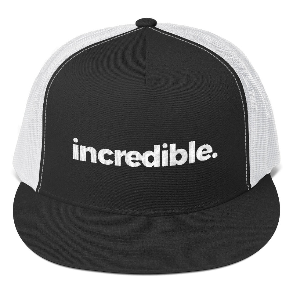 Simple Incredible Trucker Hat (Alternate)