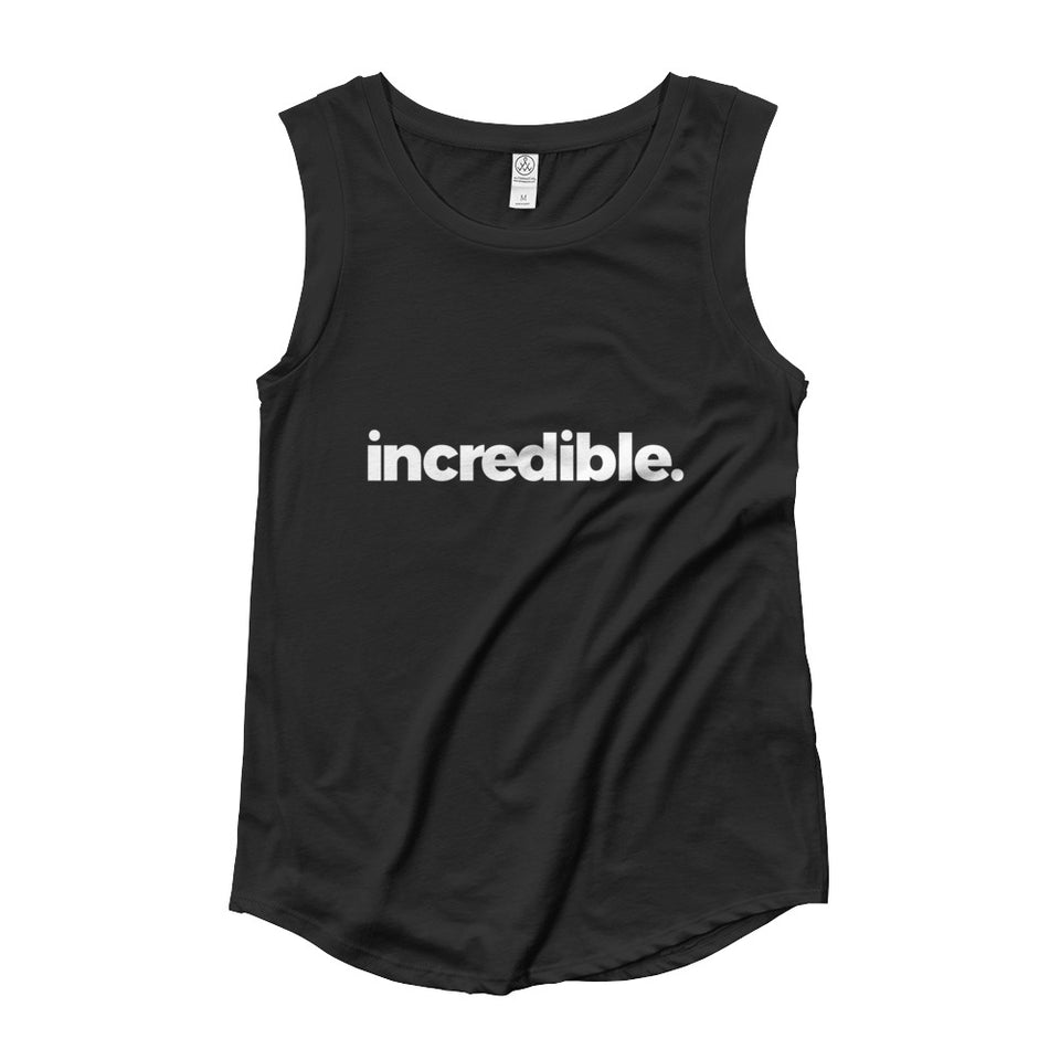 Simply Incredible Ladies’ Cap Sleeve T-Shirt