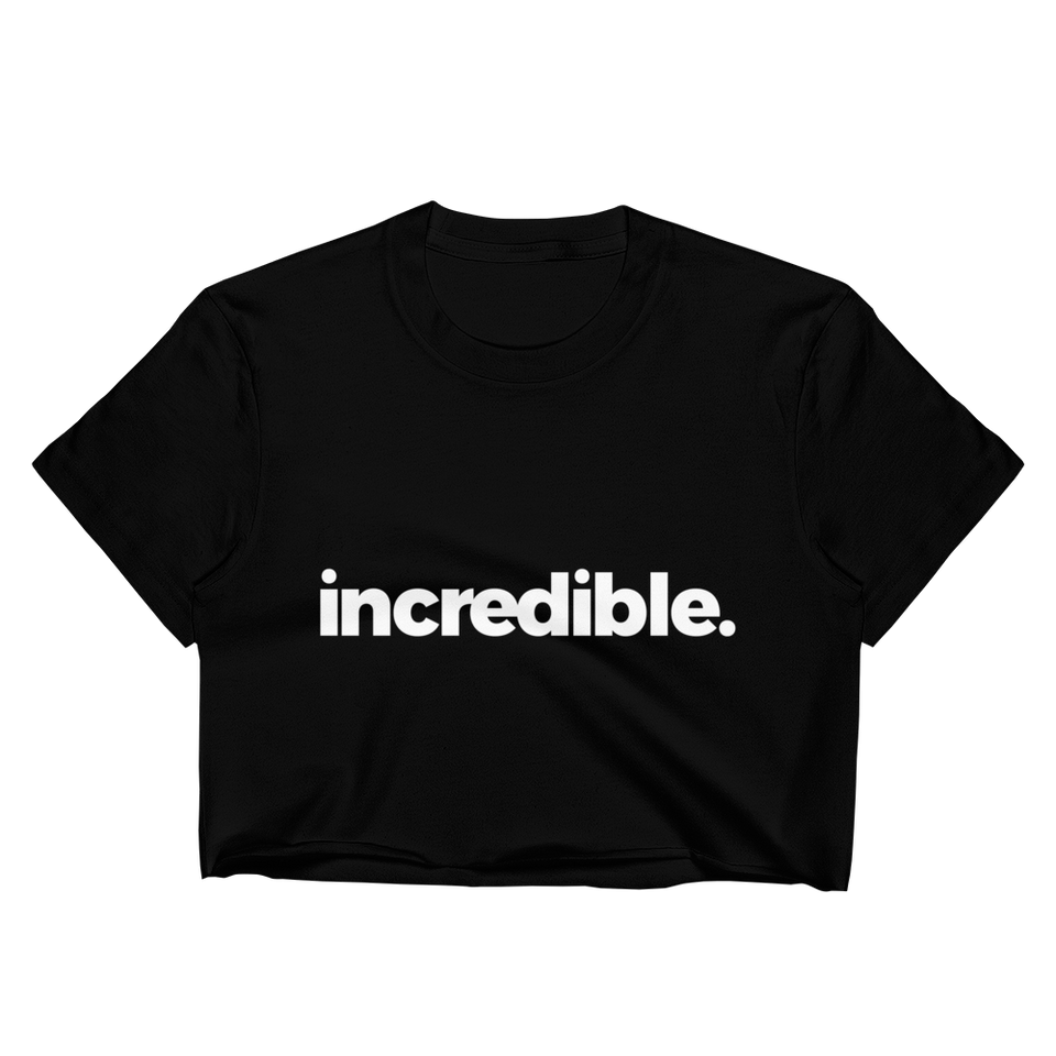 Simply Incredible Women's Crop Top