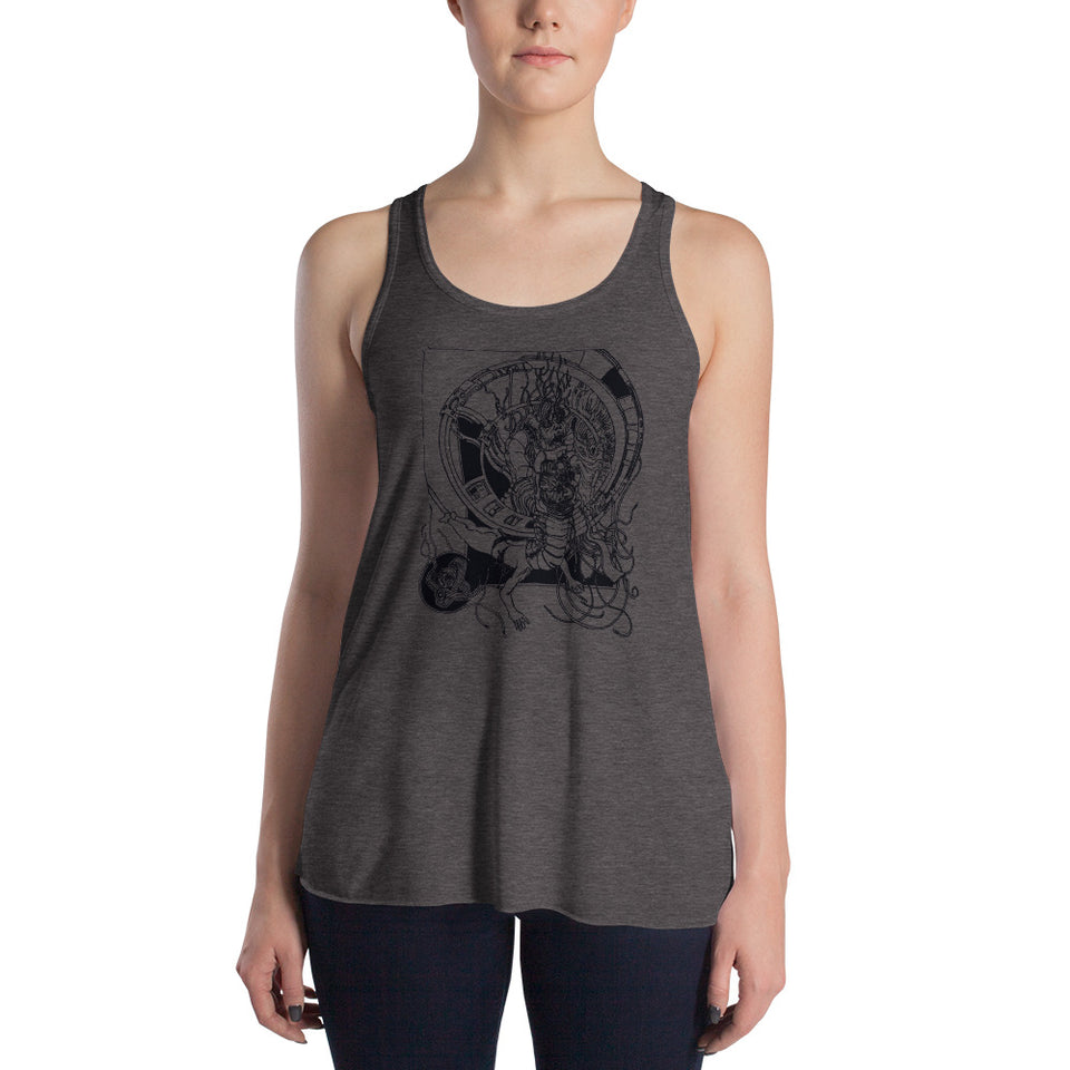 Last of the Mojicas Women's Flowy Racerback Tank