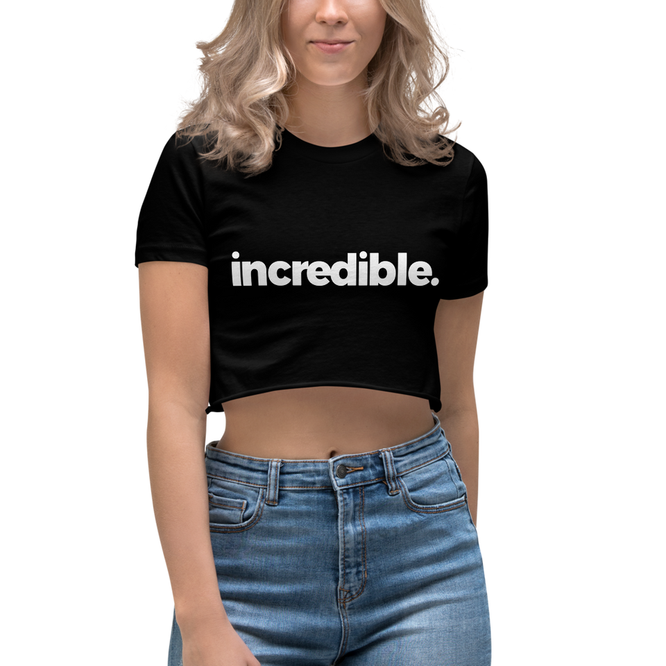 Simply Incredible Women's Crop Top