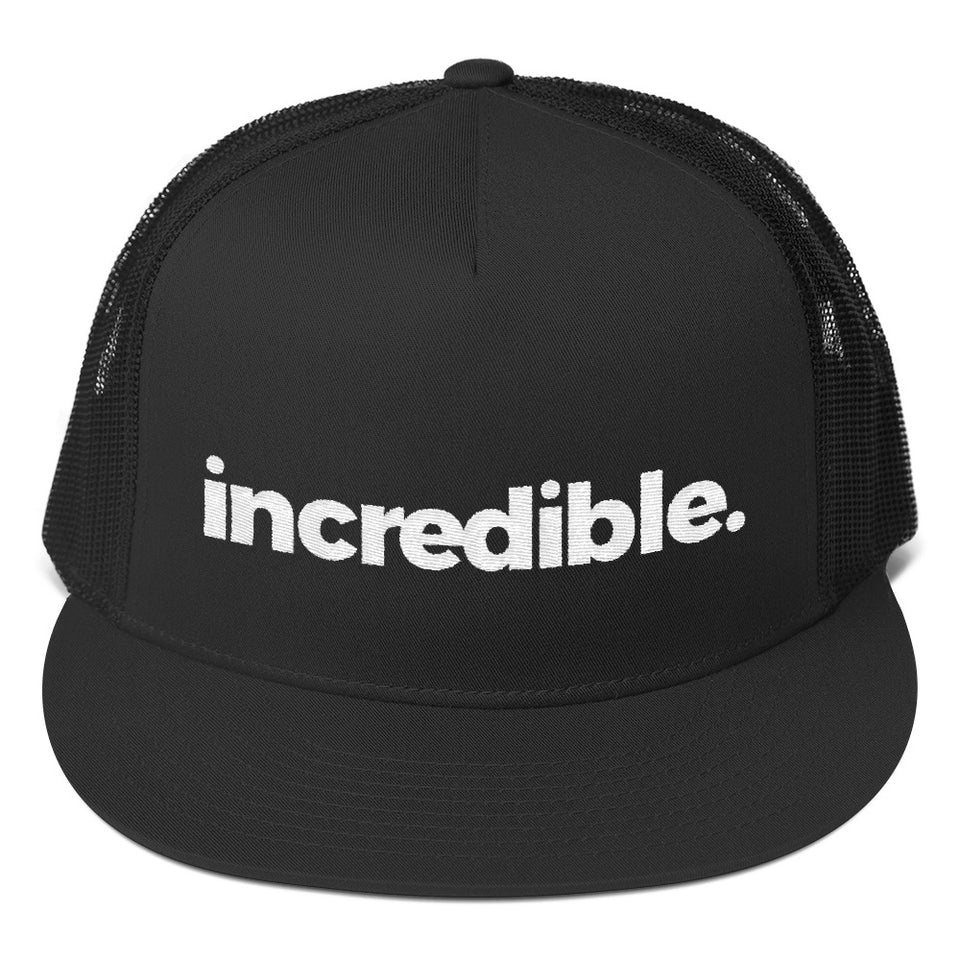 Simple Incredible Trucker Hat (Alternate)