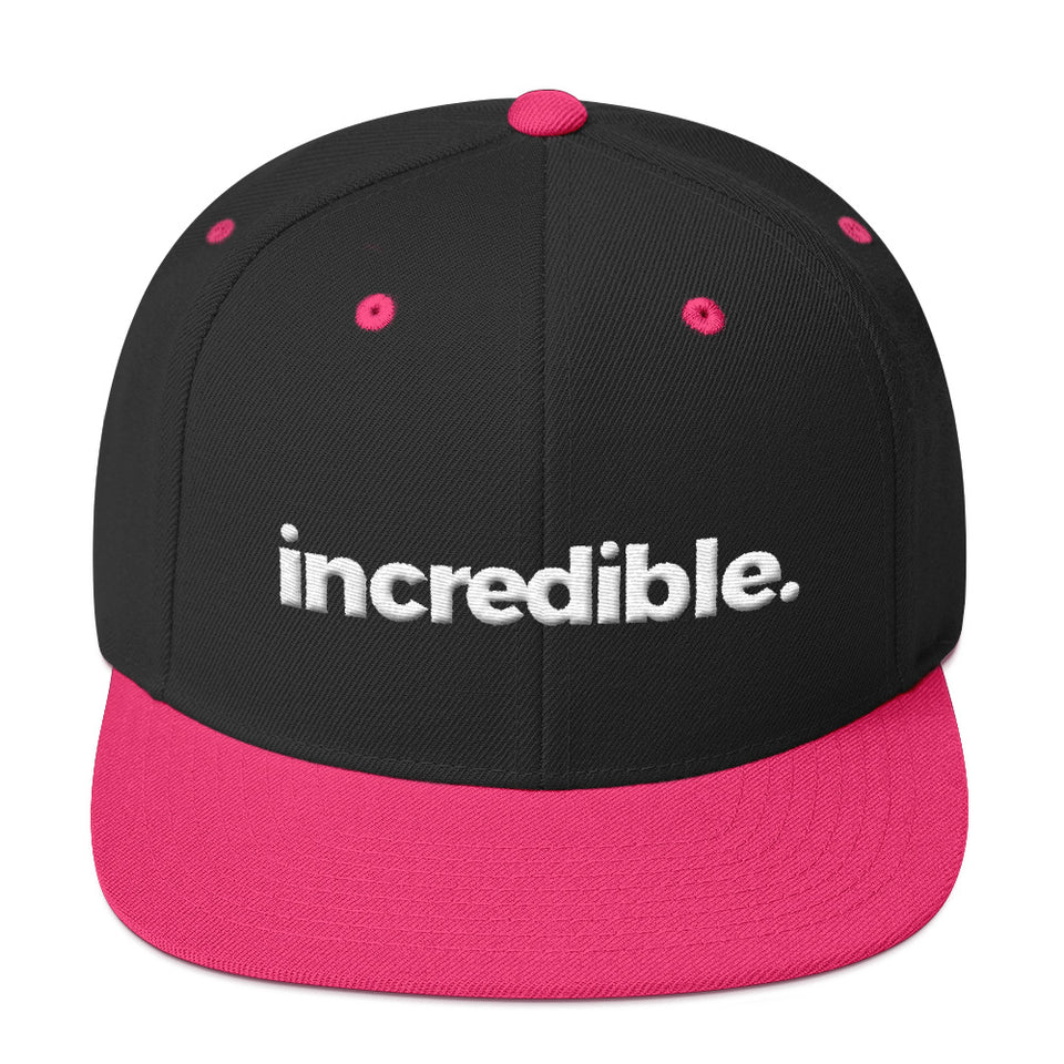 Simply Incredible Yupoong Snapback Hat