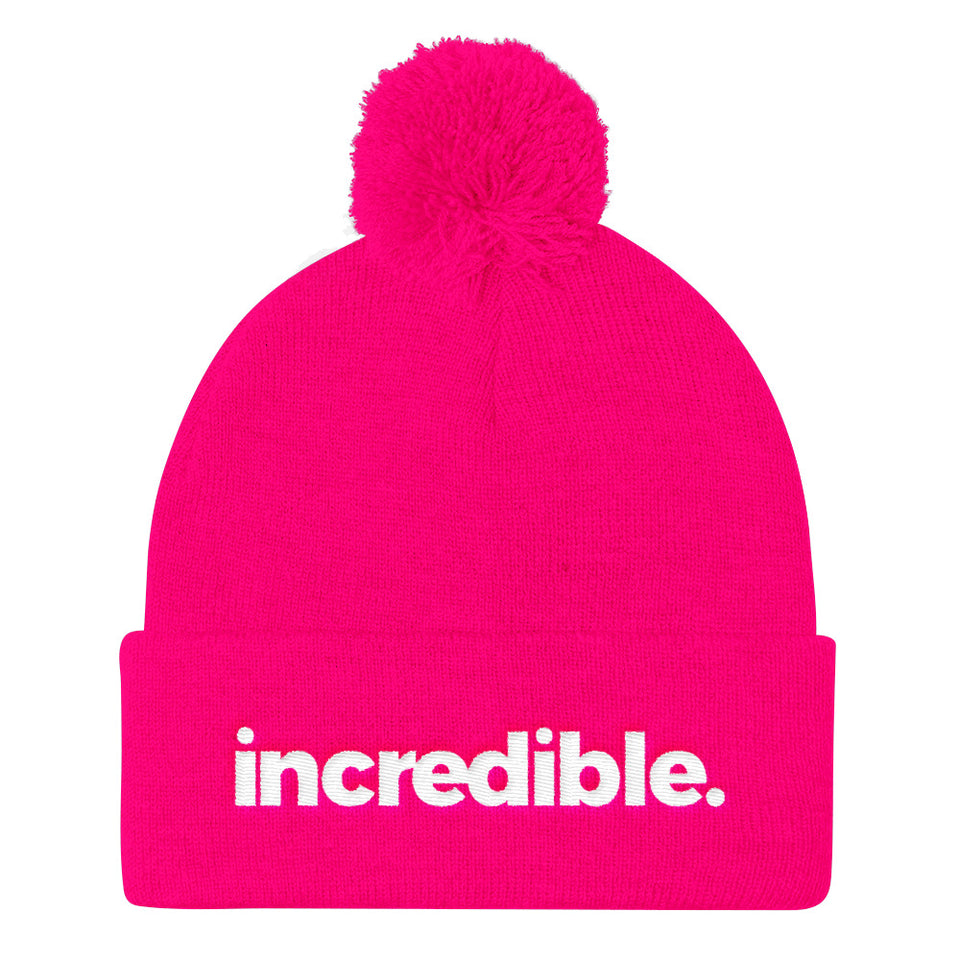 Simply Incredible Pom Pom Beanie